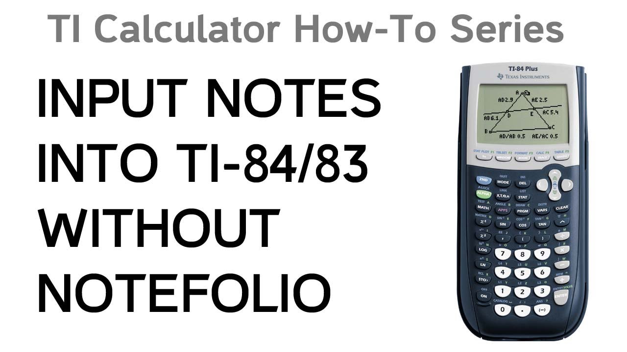 Download Notefolio Ti-89 For Mac